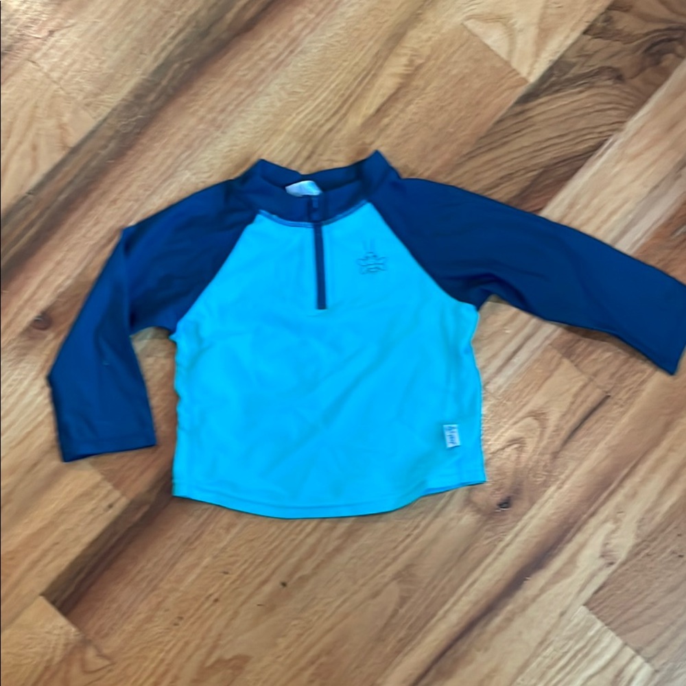 Kids Blue Swim Shirt